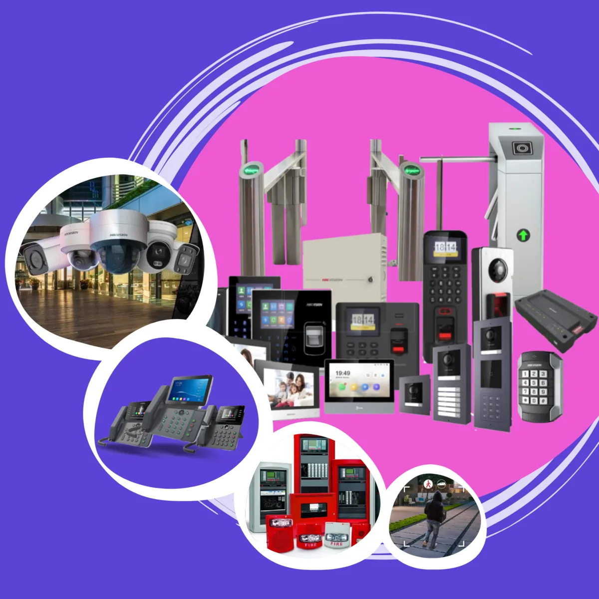 Les différents types de systèmes de sécurité